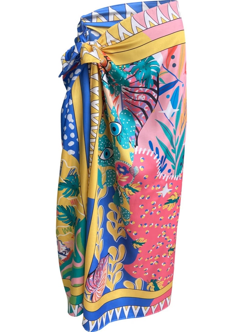 Bolder Elena New Jungle Pareo (No See-through) - Image 2